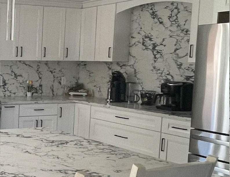 Calacatta White Quartz Buffalo